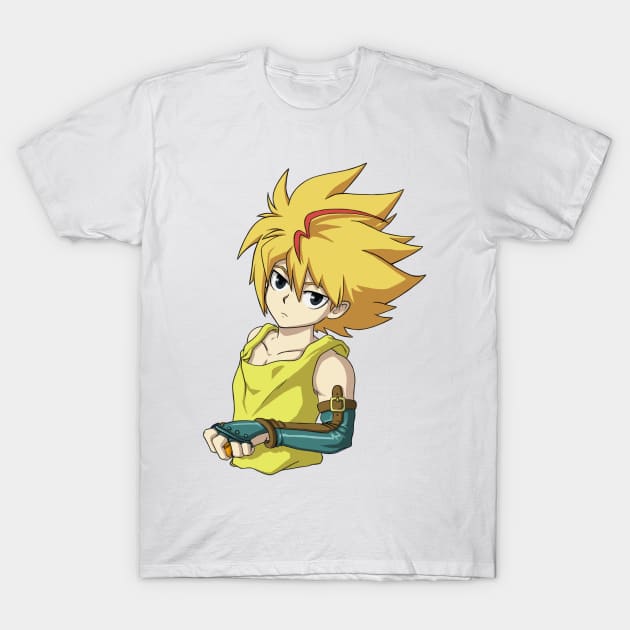 Free de la Hoya from Beyblade Burst Evolution (no background) T-Shirt by Kaw_Dev